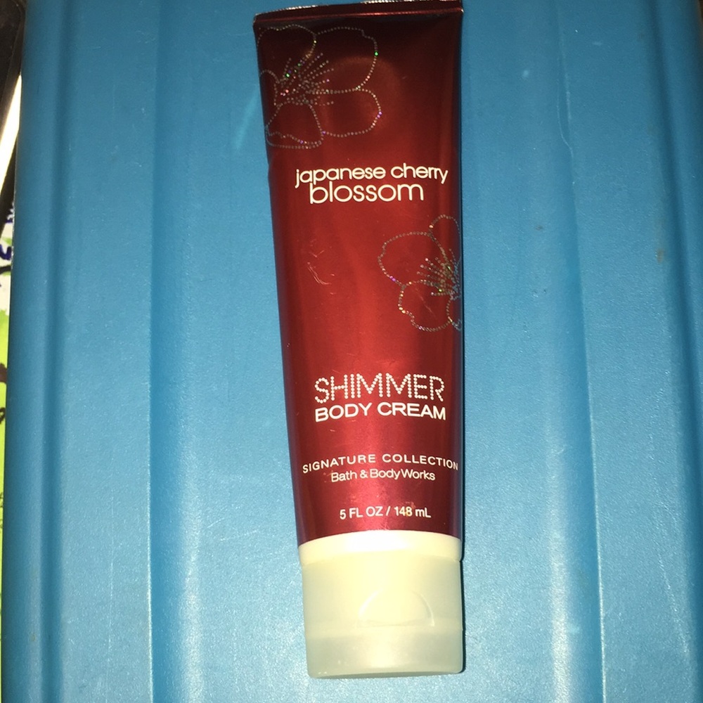 Japanese Cherry Blossom Shimmer Body Cream 5 FLOZ